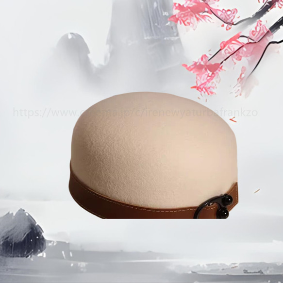 上品 複数色 大人帽子 男女兼用 シンプル オールシーズン ゆったりサイズ 帽子 小顔効果 アウトドア ニットハット 5枚目の画像