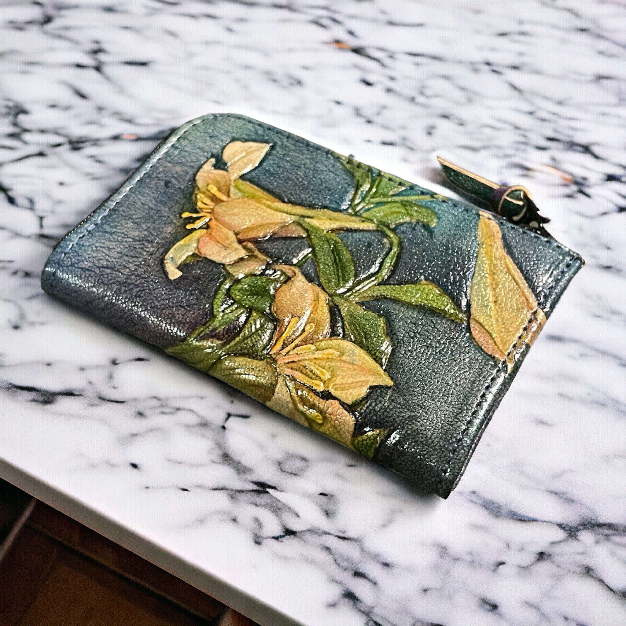 L字ファスナーミニ財布