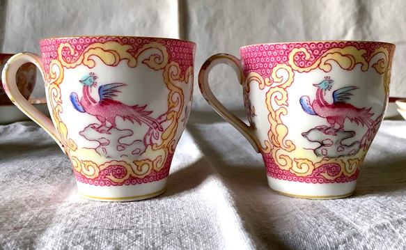 England vintage MINTON コーヒー・カップ＆ソーサー 5枚目の画像