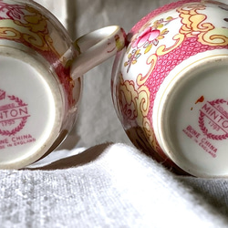 England vintage MINTON コーヒー・カップ＆ソーサー 11枚目の画像