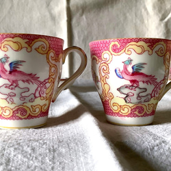 England vintage MINTON コーヒー・カップ＆ソーサー 3枚目の画像