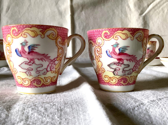 England vintage MINTON コーヒー・カップ＆ソーサー 3枚目の画像