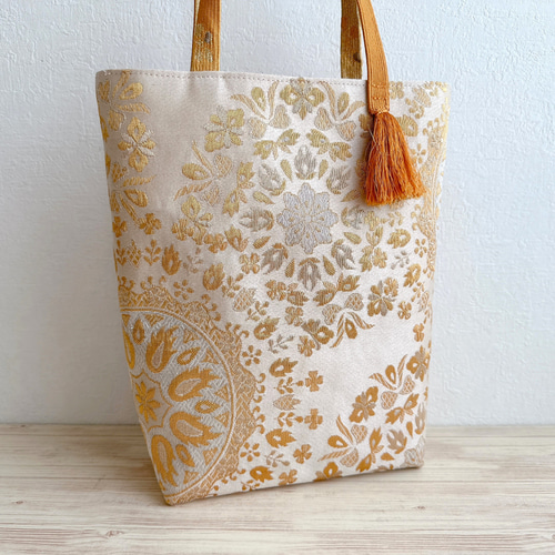 正絹帯地単品バック A4 めぐみ 正絹帯地単品バック A4 めぐみ様専用