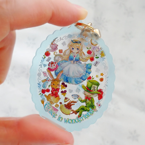 アリスのアクリルキーホルダー キーホルダー LunaRoom 通販