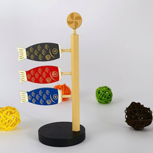 こいのぼり 鯉のぼり 木製 室内 卓上 鯉のぼり置物 ミニ 五月人形