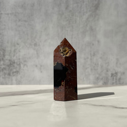 【レッドアゲート】タワー｜ポイント 鉱物 天然石 赤瑪瑙 8枚目の画像