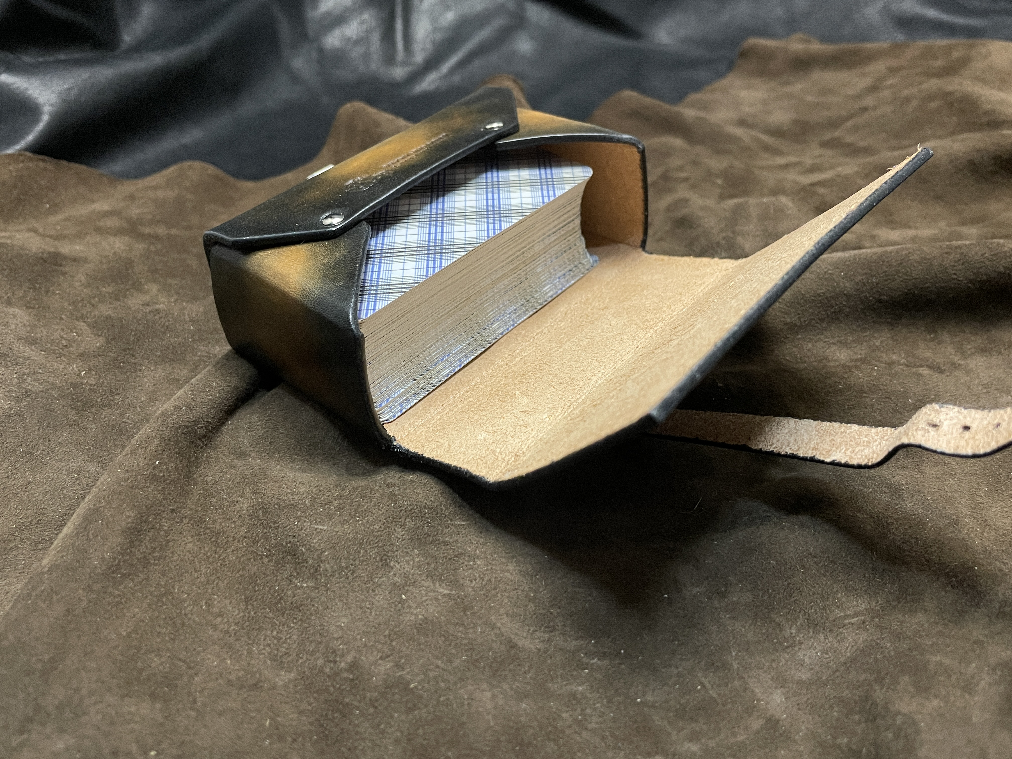 箱型タロットケース -Fool- mini ゴシックブルー