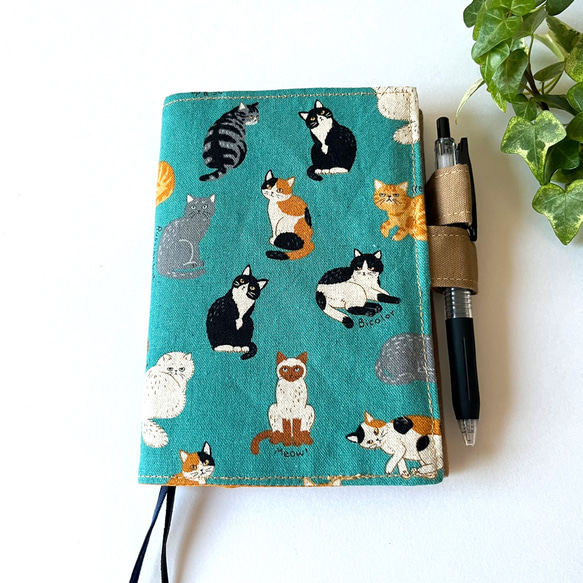 猫好きさんのための ほぼ日手帳カバー オリジナルサイズ 猫 手帳カバー