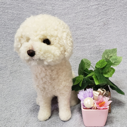 羊毛フェルト オーダー 「リアルで可愛いワンちゃん」 トイ
