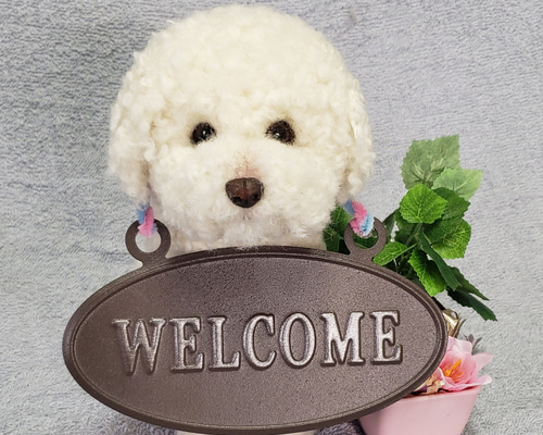 羊毛フェルト オーダー 「リアルで可愛いワンちゃん」 トイプードル