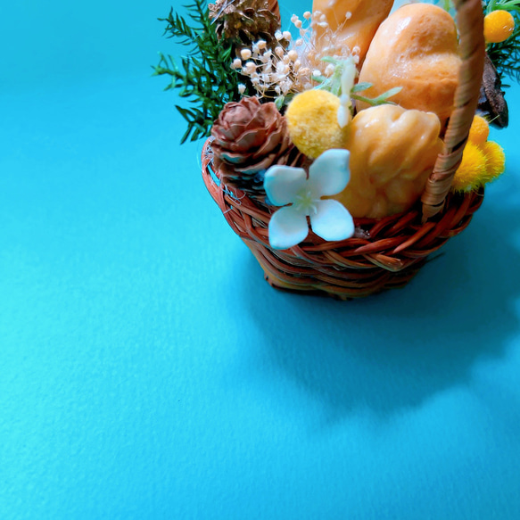 本物パンとミモザの春バスケット♡ギフト 6枚目の画像