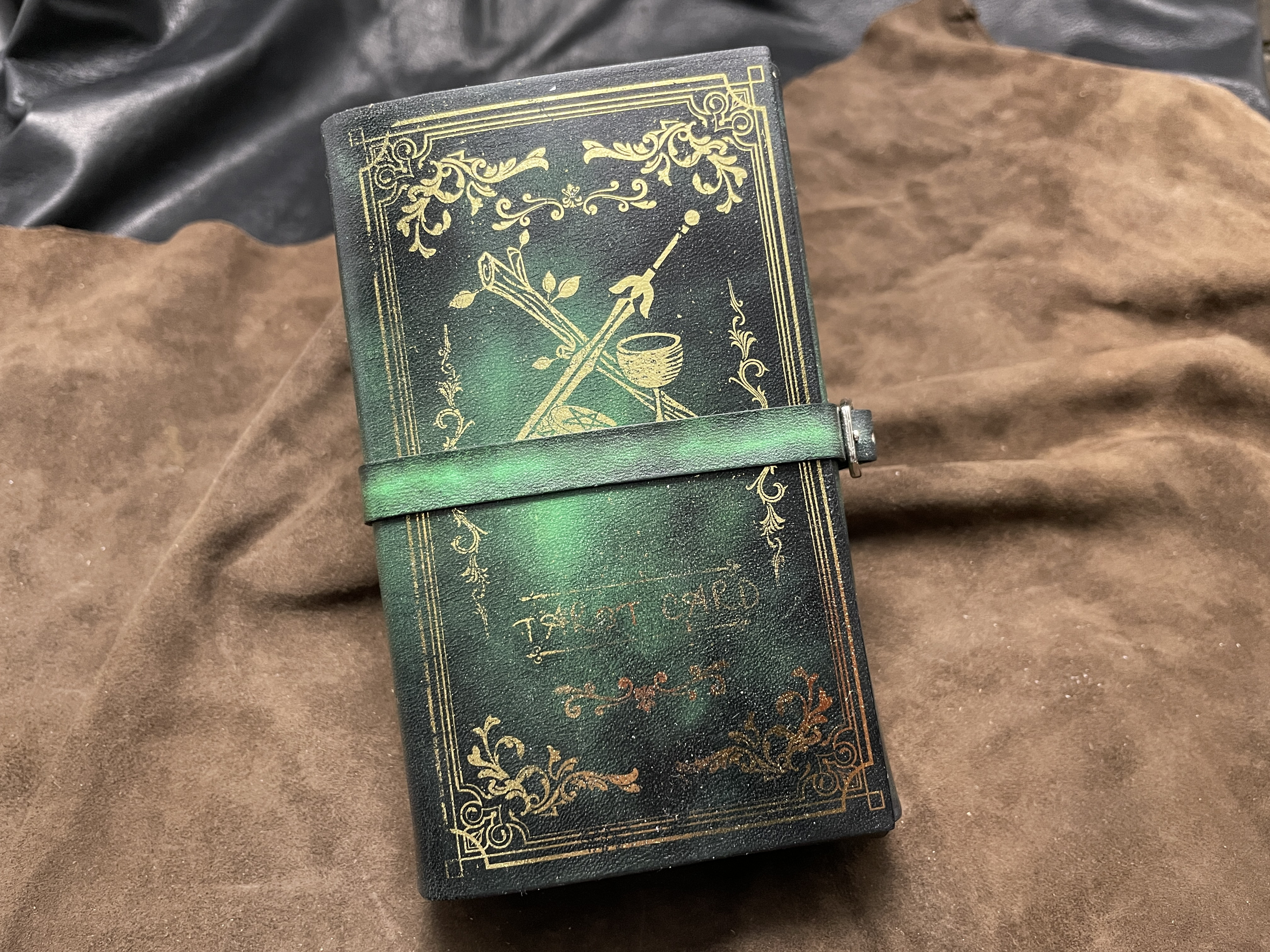 箱型タロットケース -Fool- ゴシックグリーン