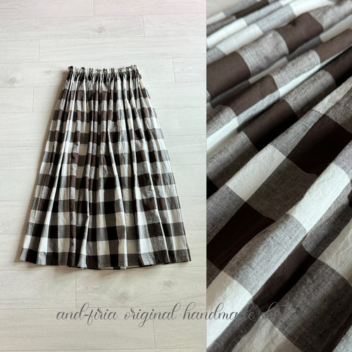 THREE FIFTY STANDARD Peter MacArthur ブラウンチェックの