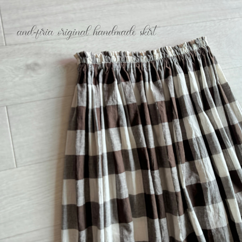 THREE FIFTY STANDARD Peter MacArthur ブラウンチェックの