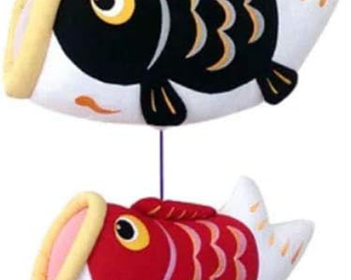 鯉のぼり ふわふわ こいのぼり 吊り飾り 室内用 ちりめん かわいい