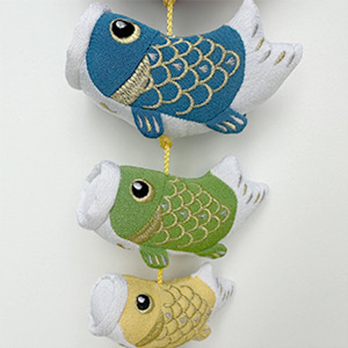 鯉のぼり ふわふわ こいのぼり 室内鯉 鯉5匹 吊り飾り 室内用 ちりめん