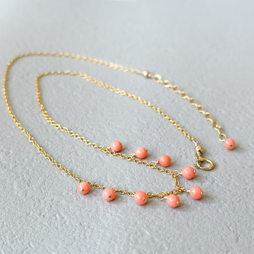 Kaya◇希少✧フラワーカービング あこや真珠ネックレス✧ピンク Kaya様