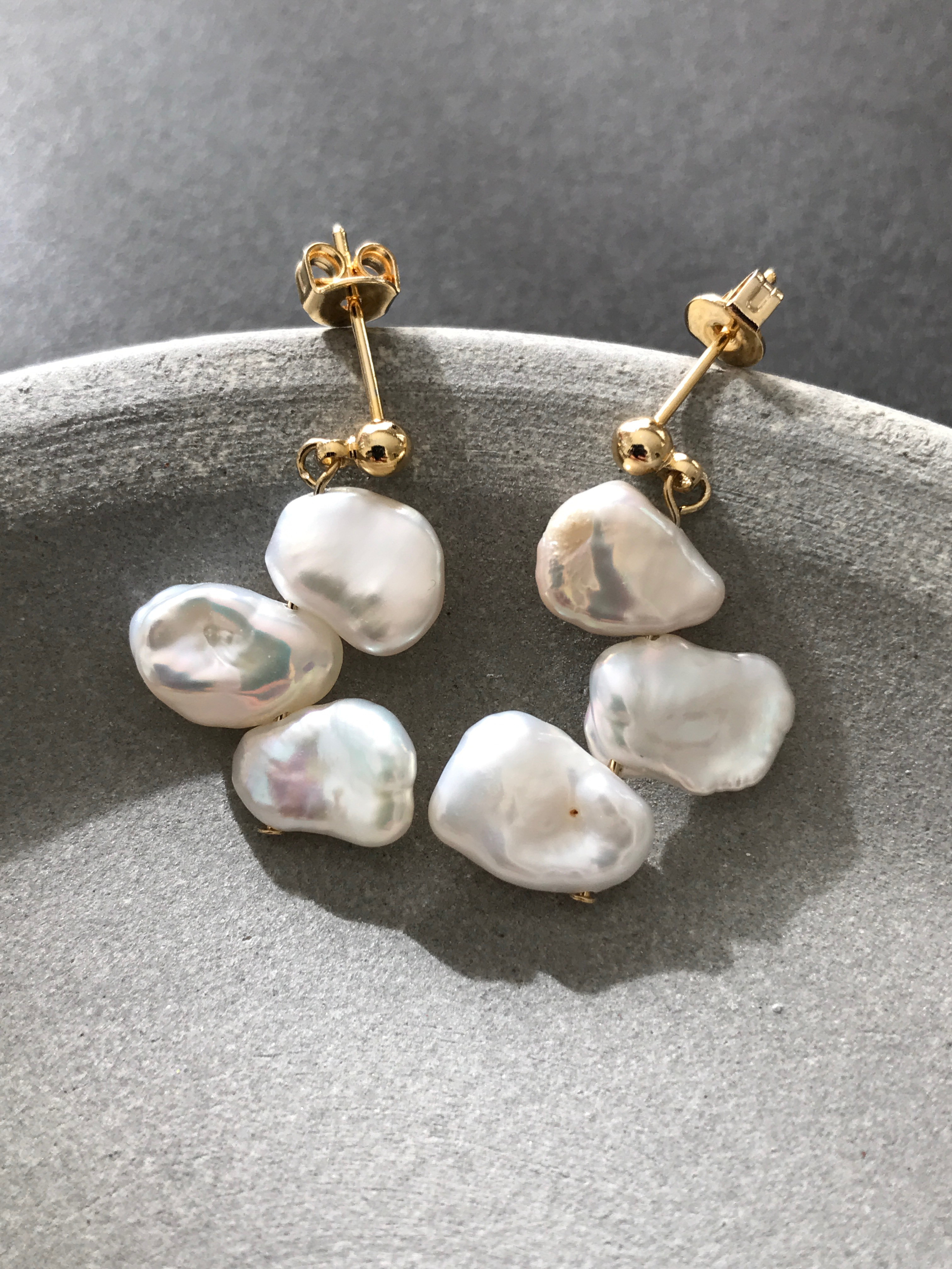 美しいケシパール♚ピアス/ノンホールピアス
