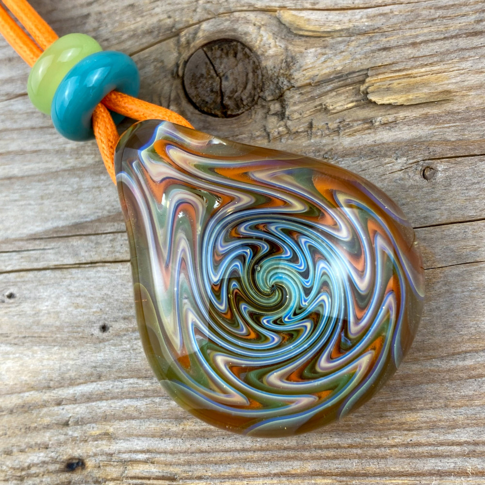 wig-wag Pendant ボロシリケイトガラス ペンダント WITF26