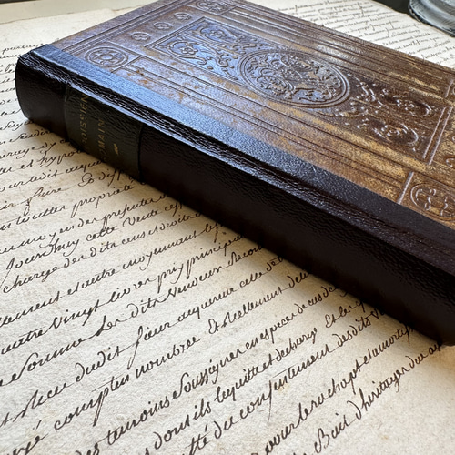 聖書 フランスアンティーク 本 その他インテリア雑貨 Ange epais