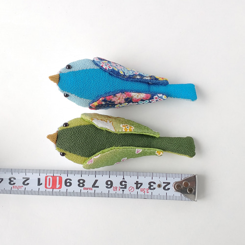 鳥モチーフ　ちりめん細工 吊るし飾り　吊るし雛 鳥モチーフちりめん細工 吊るし飾り吊るし雛