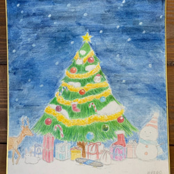 【原画】 クリスマスイブ　nyago 3枚目の画像