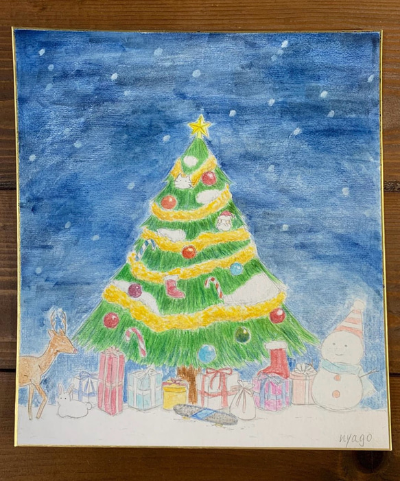 【原画】 クリスマスイブ　nyago 3枚目の画像