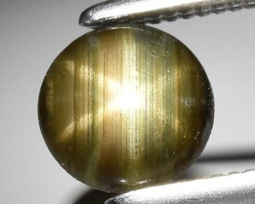 超最高級品』多色感じる希少色 黒＆緑＆青 天然 スターサファイア 6