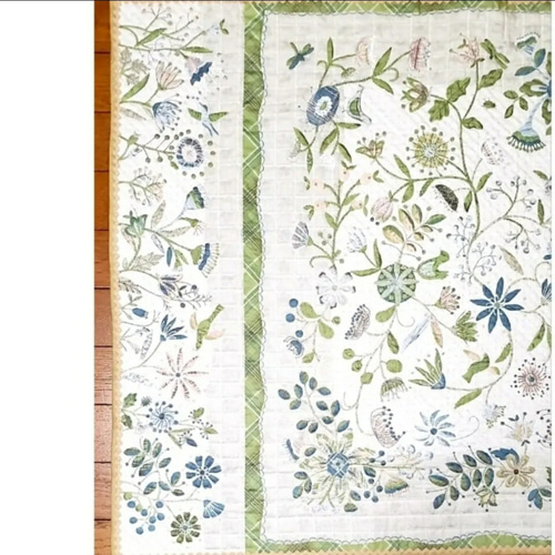 ☆タペストリー「スウェーデンの春」(斉藤謠子さんデザイン)約74cm