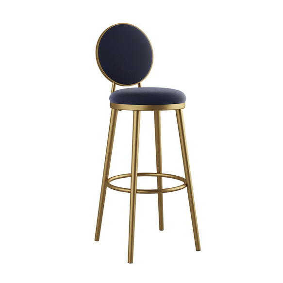 北欧風のラグジュアリーなハイスツール 椅子 チェア シンプル キッチンカウンター バーカウンター ch-118 10枚目の画像