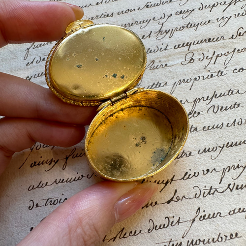 天然石のピルケース フランスアンティーク その他インテリア雑貨 Ange