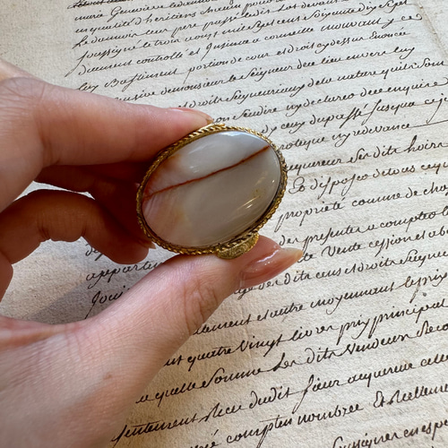 天然石のピルケース フランスアンティーク その他インテリア雑貨 Ange