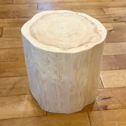 Hinoki  Wood  Stool  No.588 2枚目の画像