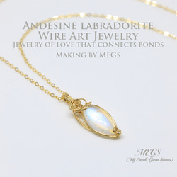 高貴なパープル＊ティファニーストーンとアメジストの14kgfワイヤー