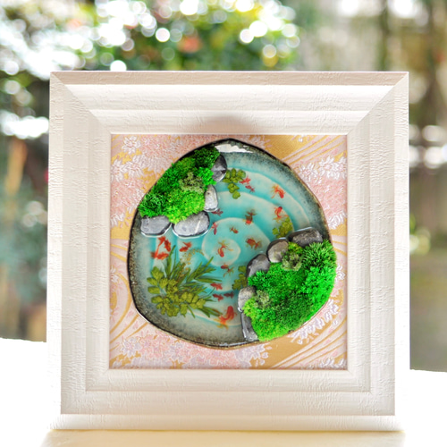 幸せを感じる西陣織フレーム