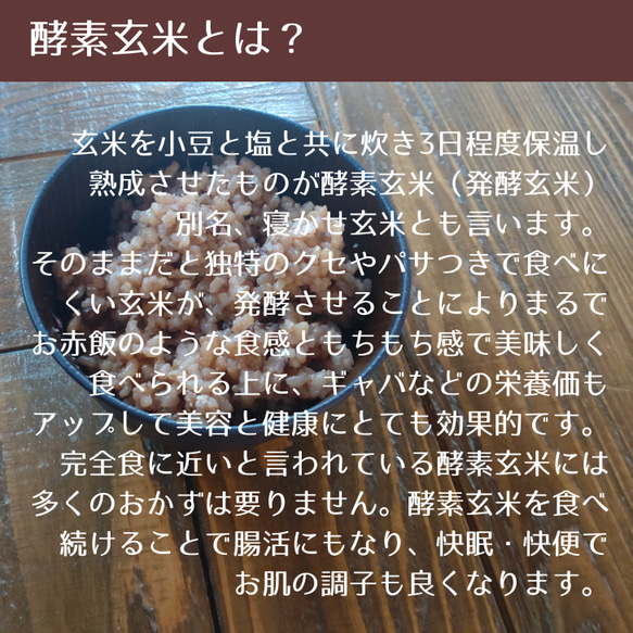 【発芽酵素玄米】150g×10個セット【送料無料】 真空パック 冷凍 クール便 発酵玄米 寝かせ玄米 腸活 ダイエット 2枚目の画像