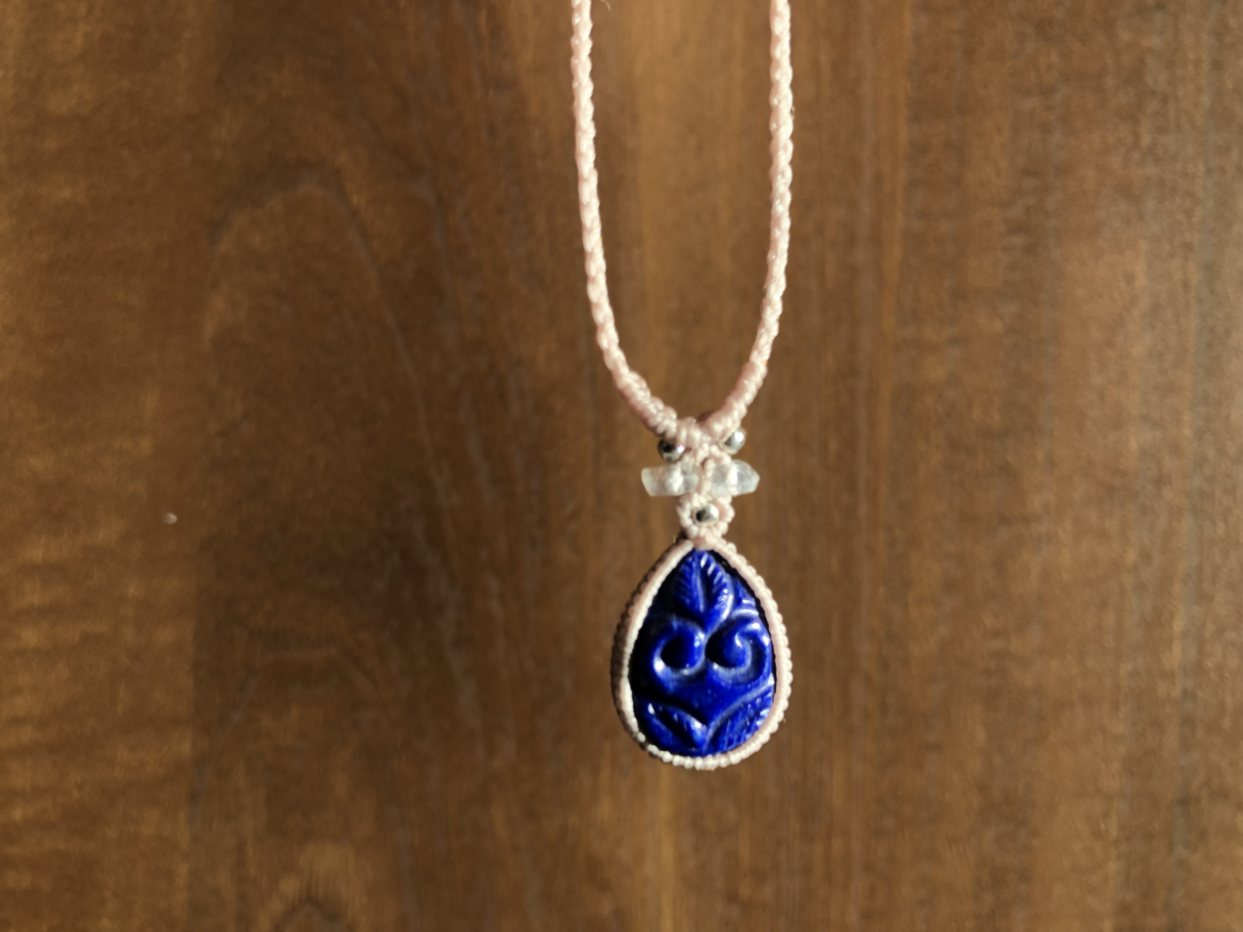 ラピスラズリカービング