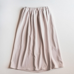 (5-9•10) basic knit gather skirt 4枚目の画像