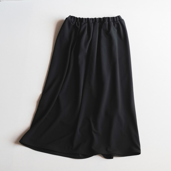 (5-9•10) basic knit gather skirt 3枚目の画像