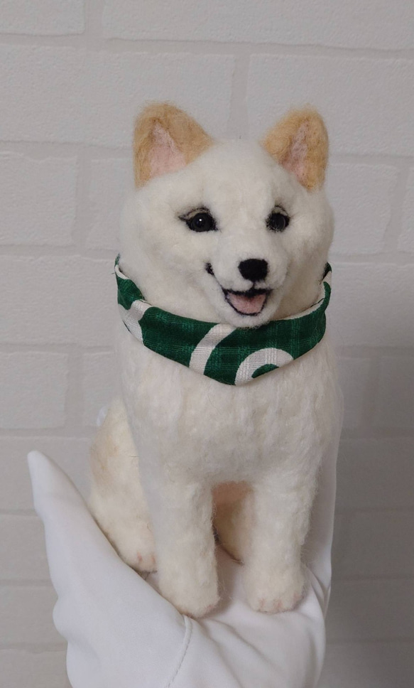 柴犬 羊毛 羊毛フェルト ハンドメイド 白柴 羊毛フェルト 柴犬 羊毛 羊毛フェルト ハンドメイド 白柴 羊毛フェルト