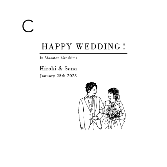 木の似顔絵ウェディングフォトアルバム＊フォトブック 人気・おすすめ｜使いやすい・旅行におすすめ 品質保証 全国発送 在庫限り