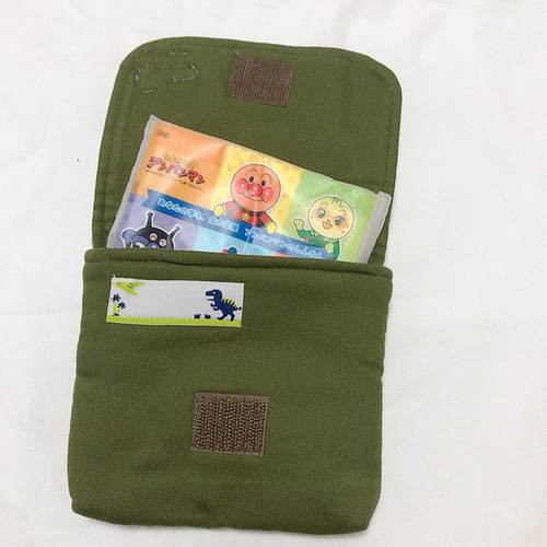 恐竜柄 移動ポケット 大きめ ☆ポケットポーチ その他入園グッズ