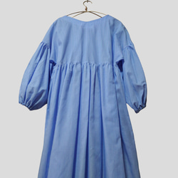 バルーン袖のギャザーワンピース 6枚目の画像