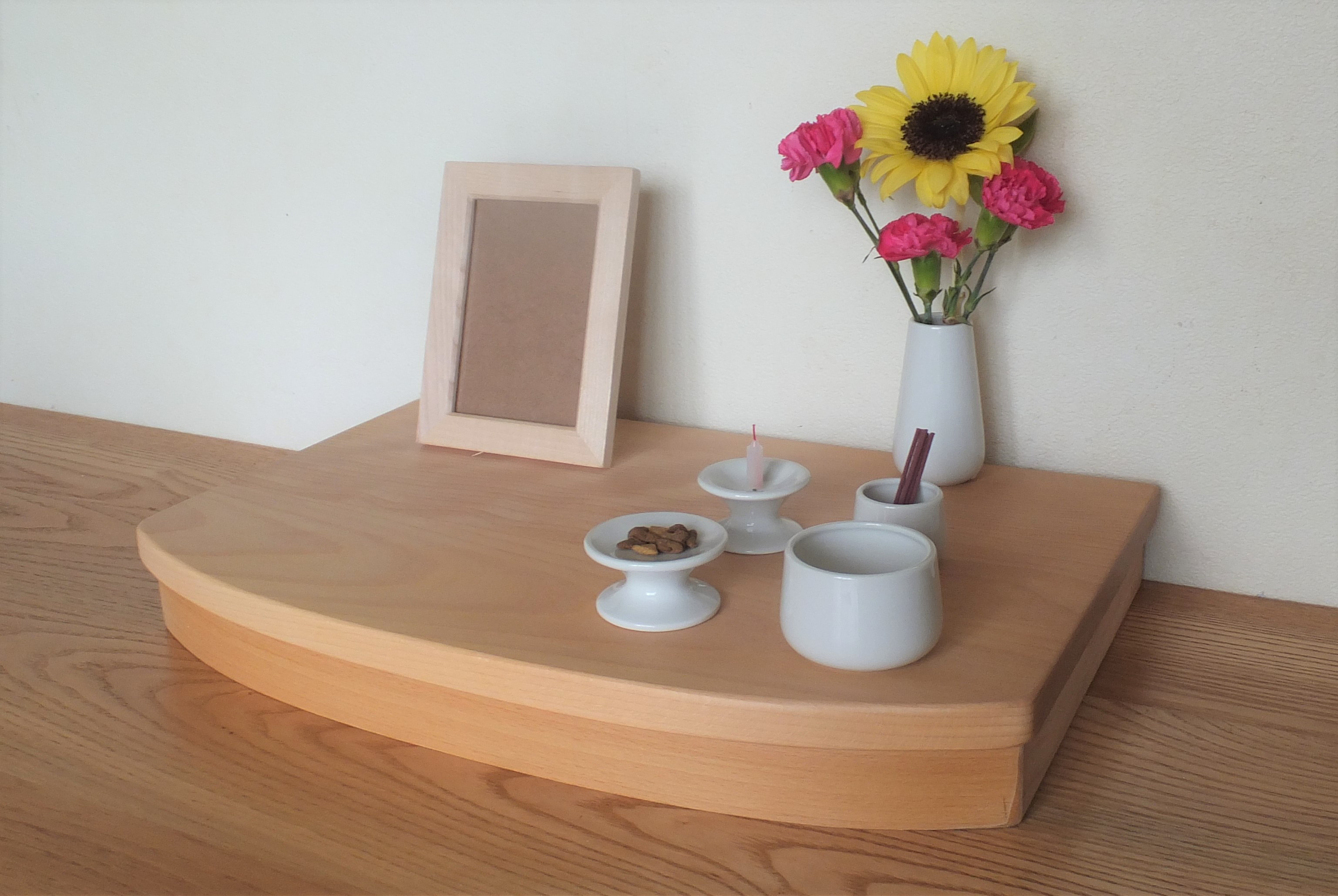 ペットグッズ仏壇ボード(丸型タイプ)