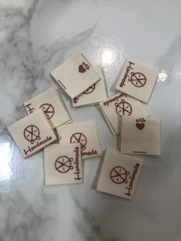 定形郵便 送料無料☆10枚入り ハンドメイドタグ Fタイプ PA291 46910