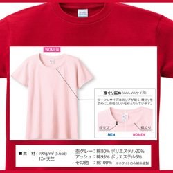 【 オリジナルTシャツ 】 オーダーメイド Tシャツ 写真 イラスト プリント 印刷 スタッフT クラT Tシャツ印刷 7枚目の画像