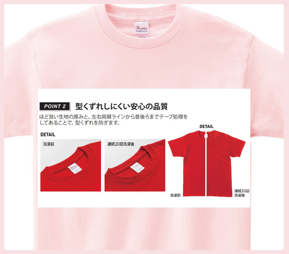 【 オリジナルTシャツ 】 オーダーメイド Tシャツ 写真 イラスト プリント 印刷 スタッフT クラT Tシャツ印刷 6枚目の画像