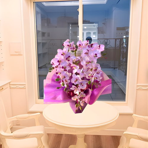 光触媒人工観葉植物フェイクグリーンデザインフレッシュ胡蝶蘭