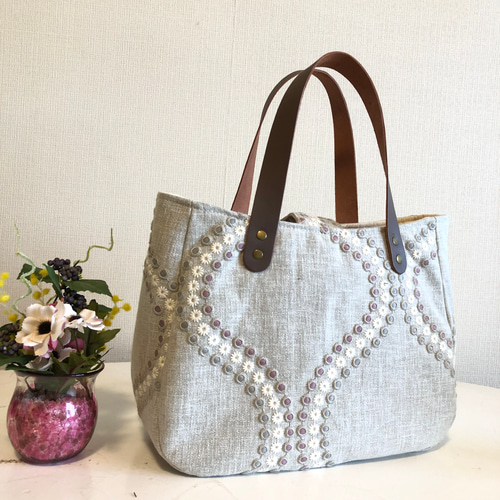 お出かけバック 刺繡 Ⅰ インポート えらい