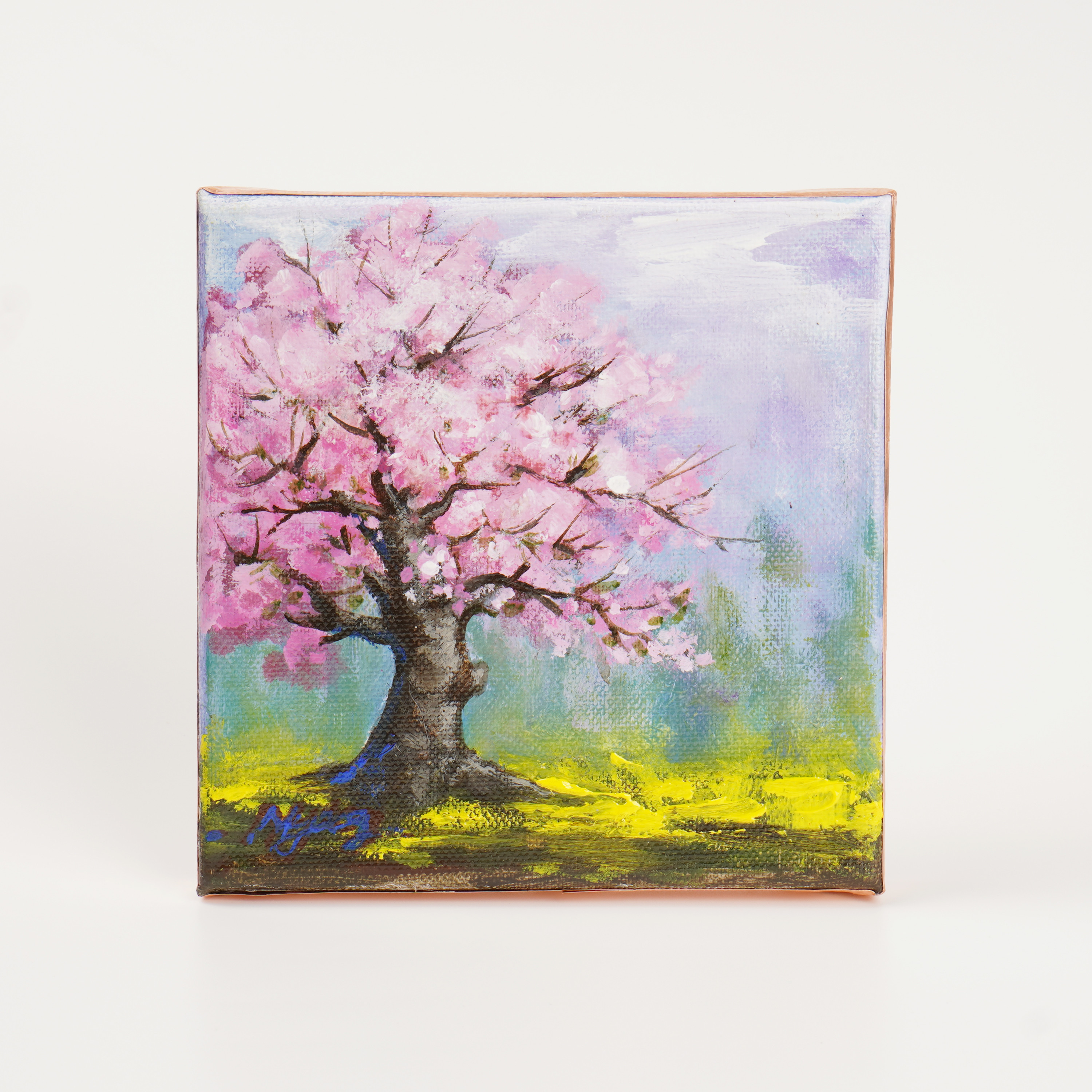 油絵 絵画 【大桜】 絵画 ＨＲ 通販｜Creema(クリーマ) 14354296